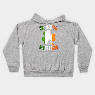 Pi Day St. Patrick's 3.14 Irish Funny Pirish Math Teacher Kids Hoodie